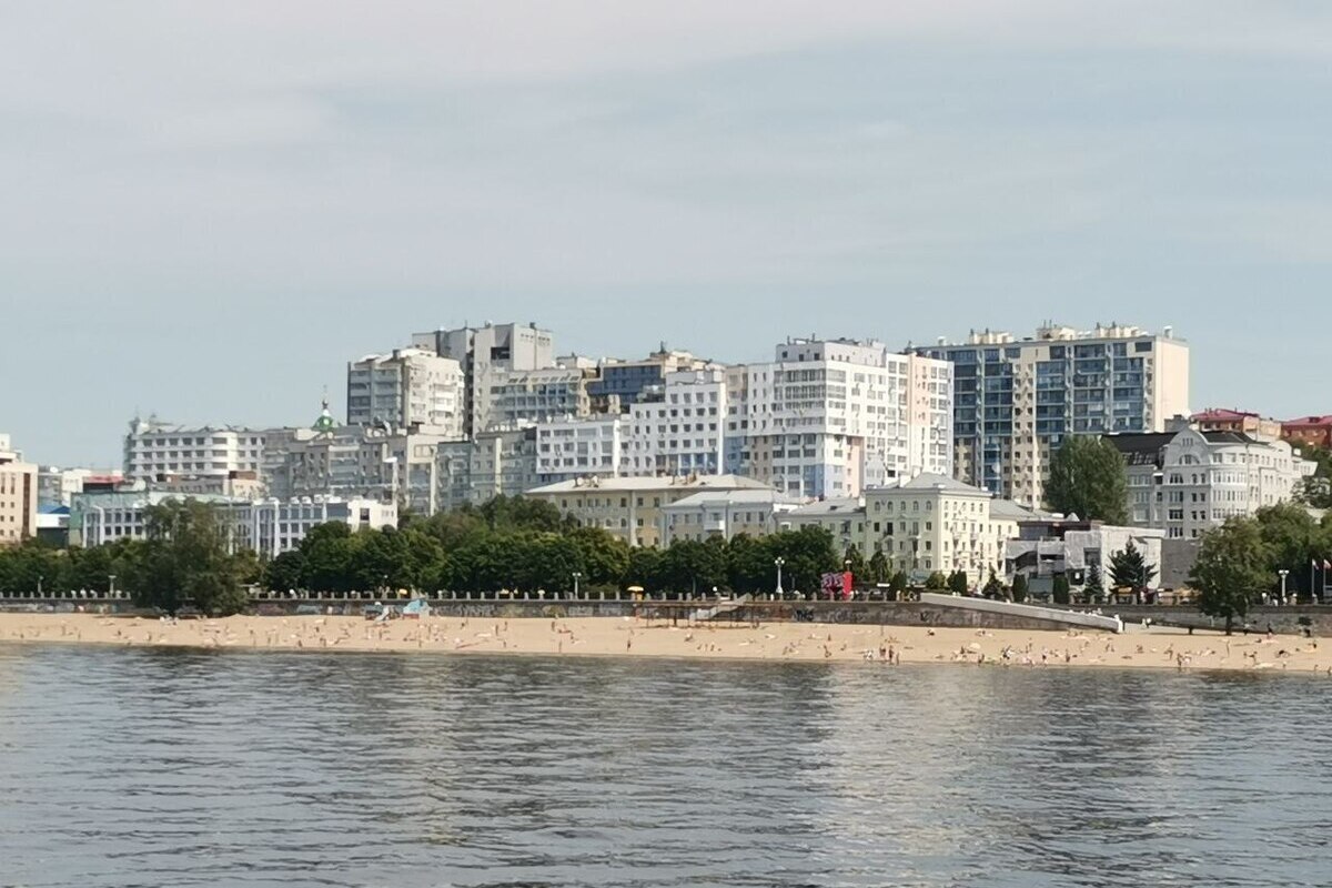 Температура воды в Волге в Самаре 16 июля снизилась до +21 градуса