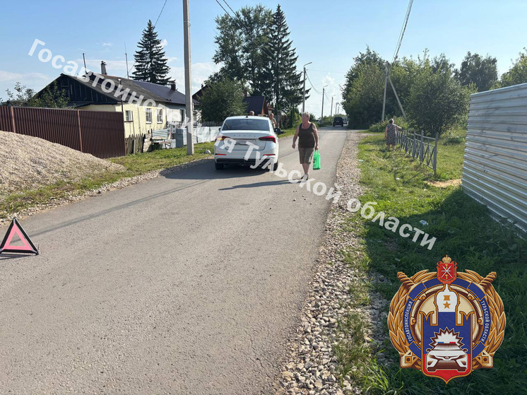 В Щекине водитель Skoda снес на дороге 11-летнего мальчика