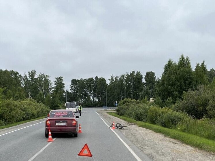 В Тюменской области увеличилось число ДТП с участием детей-велосипедистов