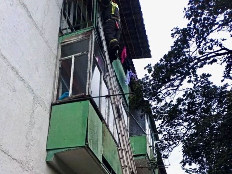 В Серебряных Прудах спасатели помогли маме попасть в квартиру к запертому малышу