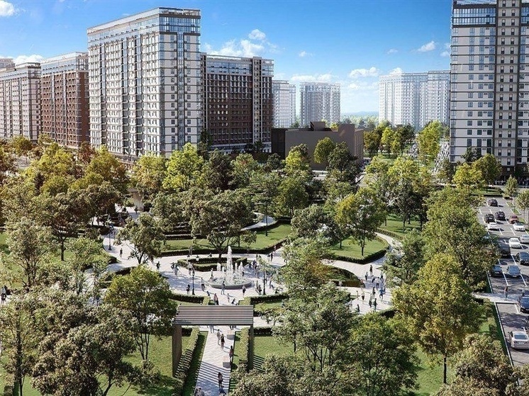 Краснодарцы выбирают жилые комплексы с обилием зеленых зон