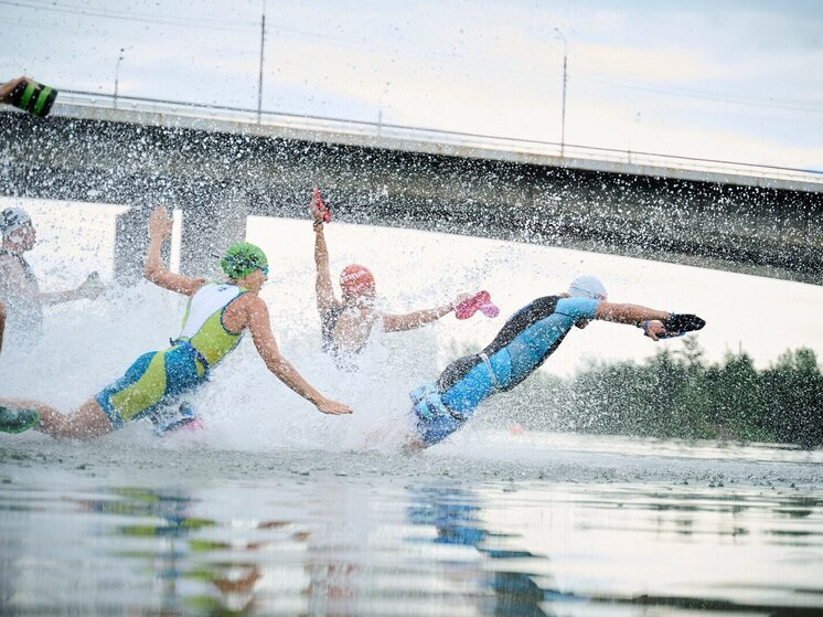 Красноярские спортсмены преодолели “Swimrun” – мультигонку на воде и суше