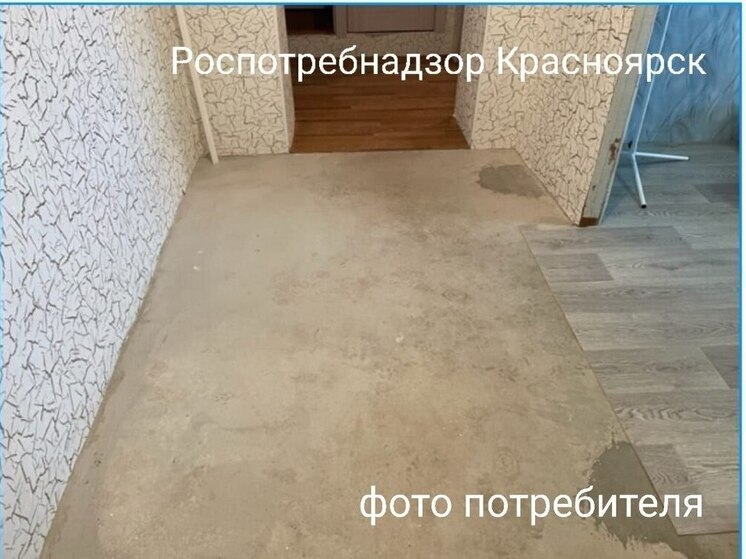 Жительница Лесосибирска отсудила у ИП 420 тыс за плохую укладку линолеума