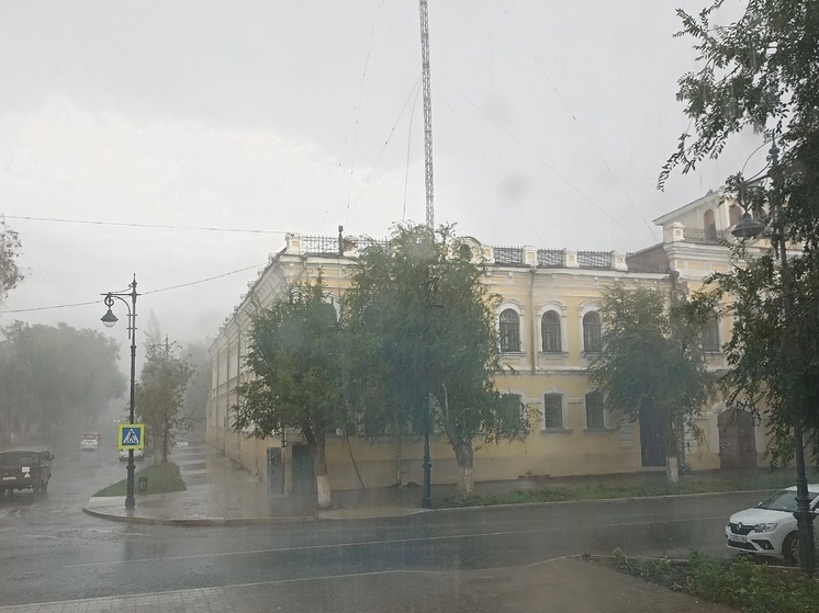 Шторм надвигается на Оренбургскую область