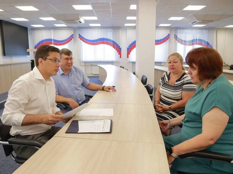 Мэр Нижнего Новгорода начал личный прием жителей Кстовского района