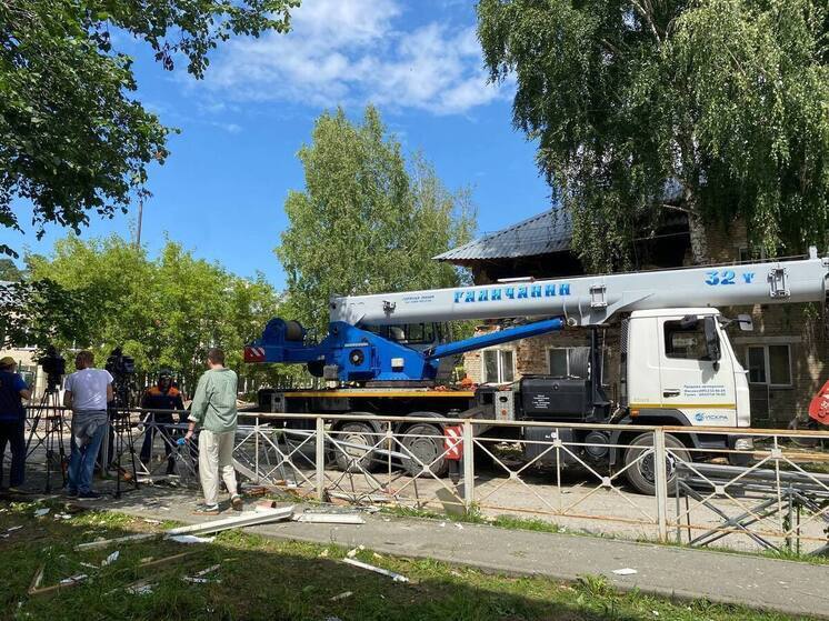 В Красном Яре на месте взрыва завершены аварийно-спасательные работы