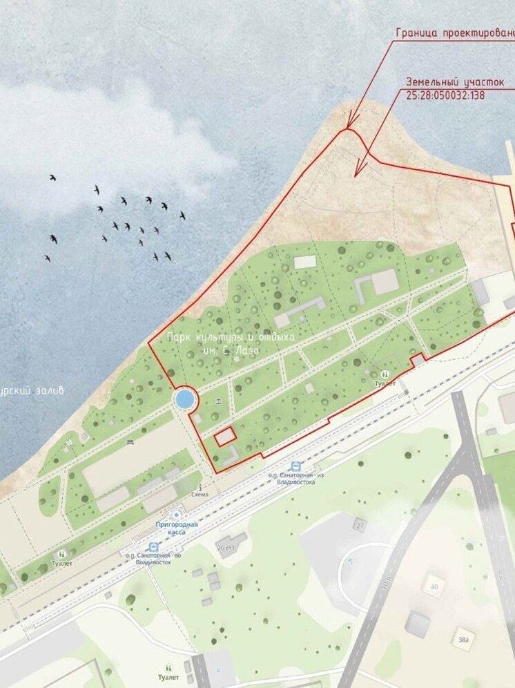 Во Владивостоке ищут подрядчика для благоустройства парка им. Лазо