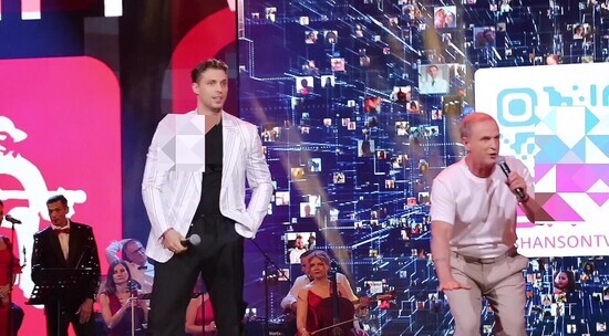  Виктор Рыбин спел на сцене со своим сыном: видео