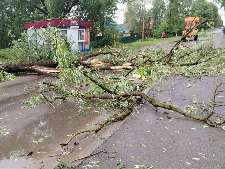 В Калужской области избавляются от последствий ливня