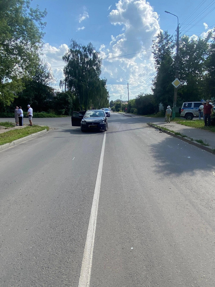 В Мценске произошло ДТП на перекрестке улиц Рылеева и Гагарина