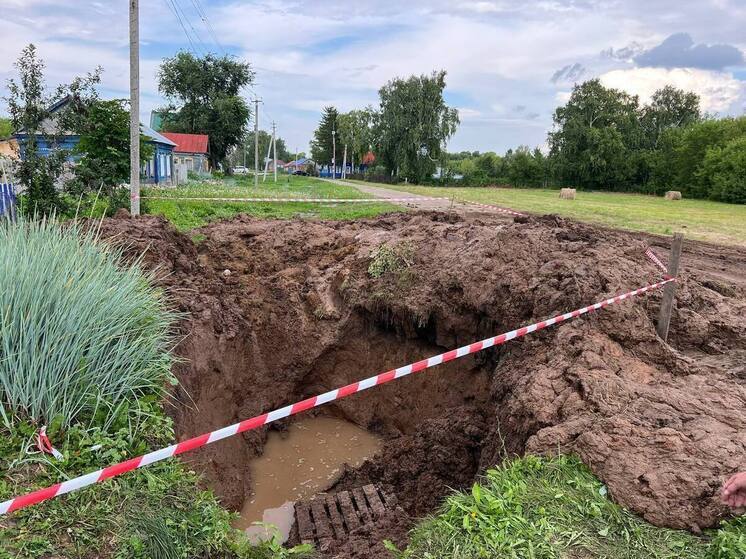 В Самарской области прокуратура проверяет аварию на водопроводе в селе Ерзовка