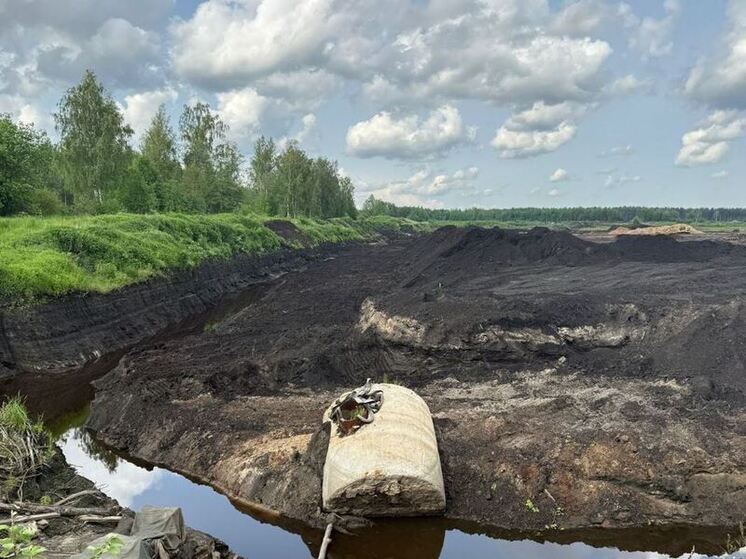 Частная фирма организовала свалку на объекте культурного наследия под Кировском