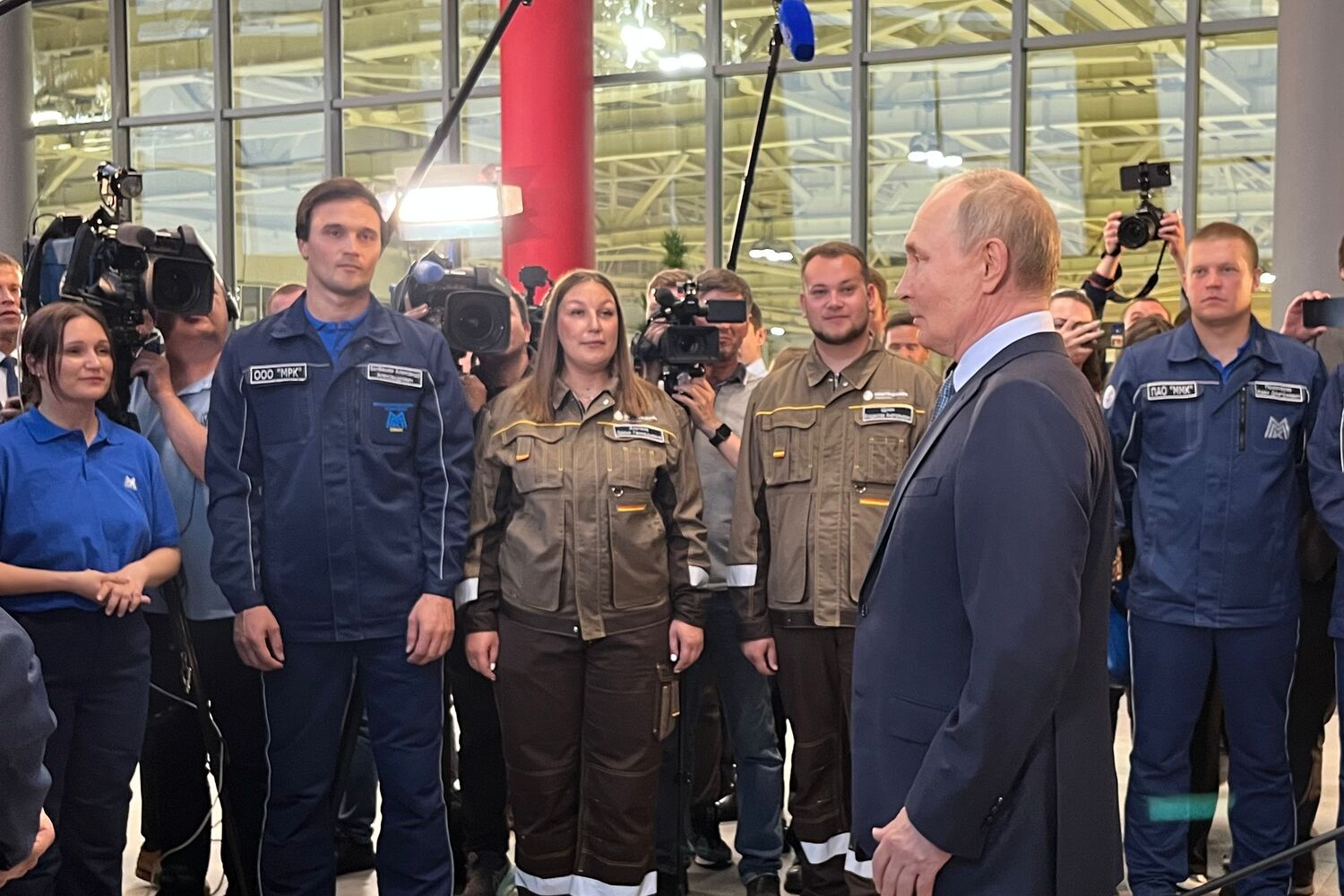 El presidente Putin en un momento de reflexión