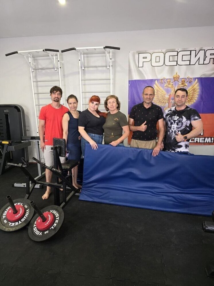 Спортсмены с инвалидностью из Геническа получили новый тренажер