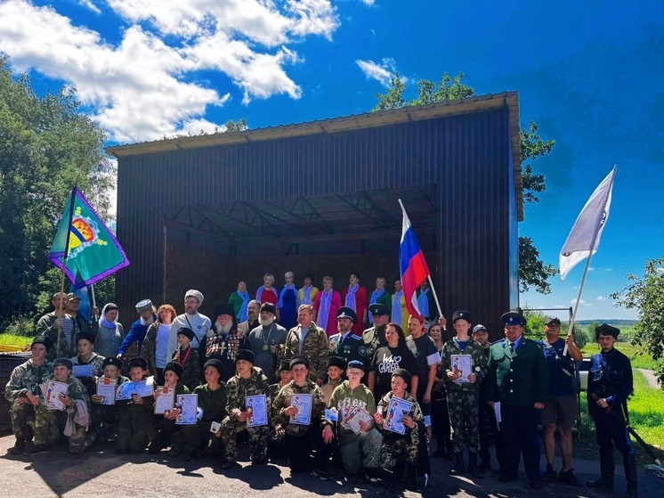 В Федоровском районе Башкирии состоялся десятый слет казачьих кадетов