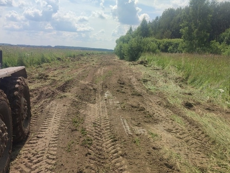 В Кольчугинском районе улучшили дорогу к деревне Клементьево