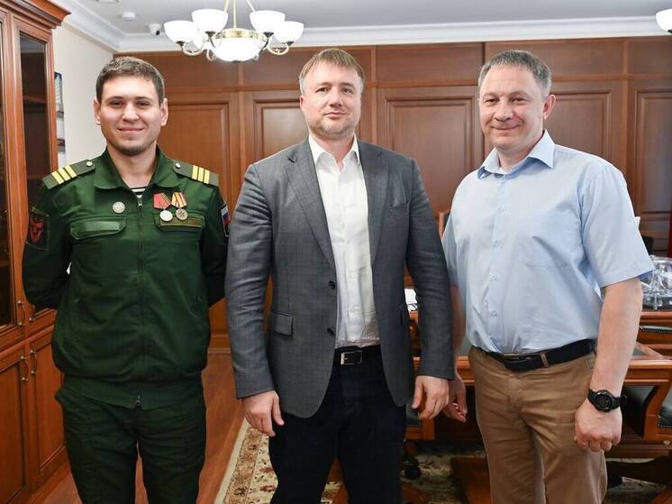 Глава округа встретился с победителем кадровой программы «Герои Подмосковья» из Серпухова