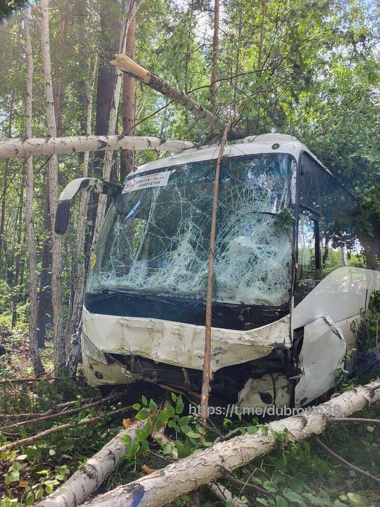 Пассажирский автобус попал в ДТП в Братске