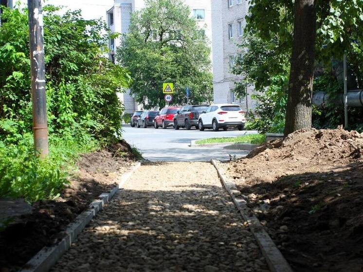 Территория на улице Киселева в Пскове скоро преобразится