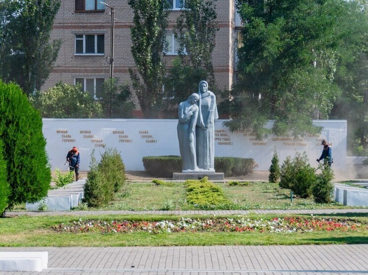 В Мелитополе облагородили Братское кладбище