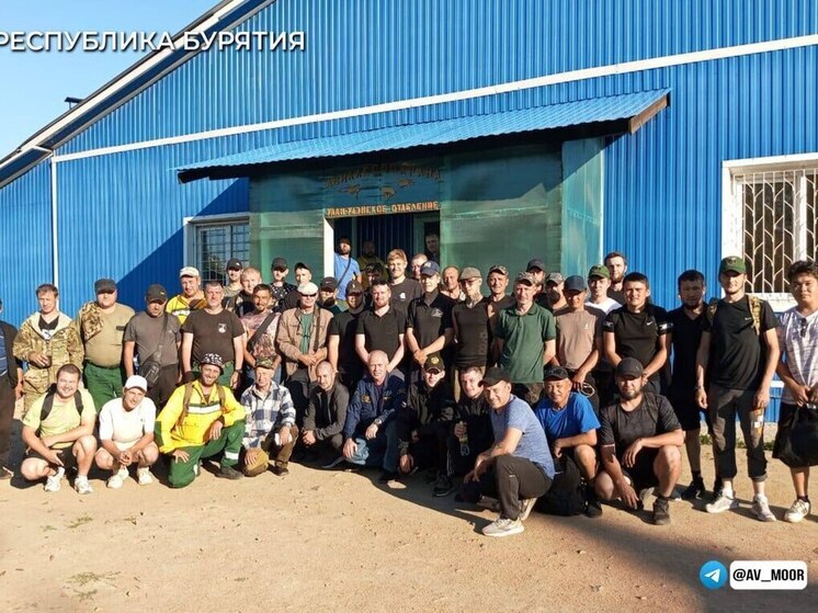 Тюменские пожарные-десантники вернулись из Бурятии