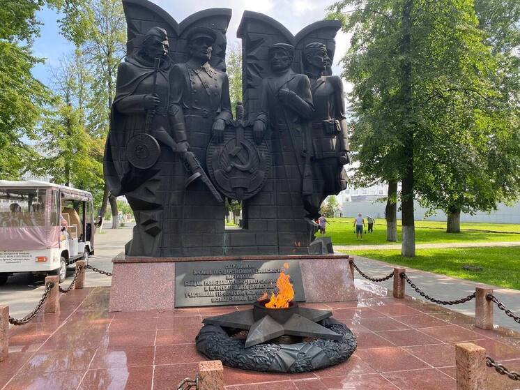 В Туле ремонт памятника чекистам и партизанам обойдется в почти 1,6 млн руб