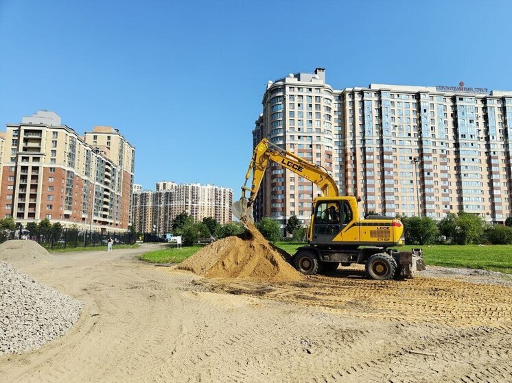 Основные работы по обновлению парка в Кудрово завершат к середине августа