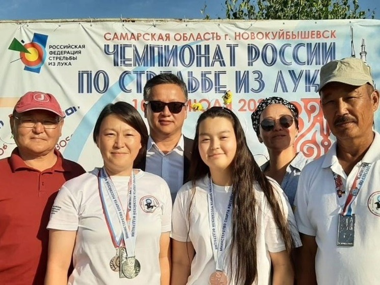 Лучники из Калмыкии стали призерами чемпионата России