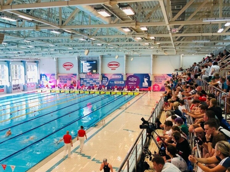 В Обнинске стартовало первенство России по плаванию