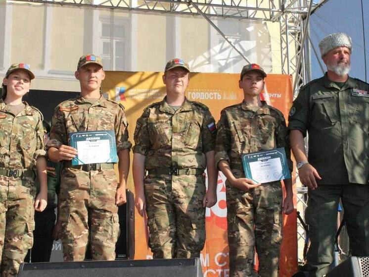 Тамбовские школьники стали победителями в «Зарнице»
