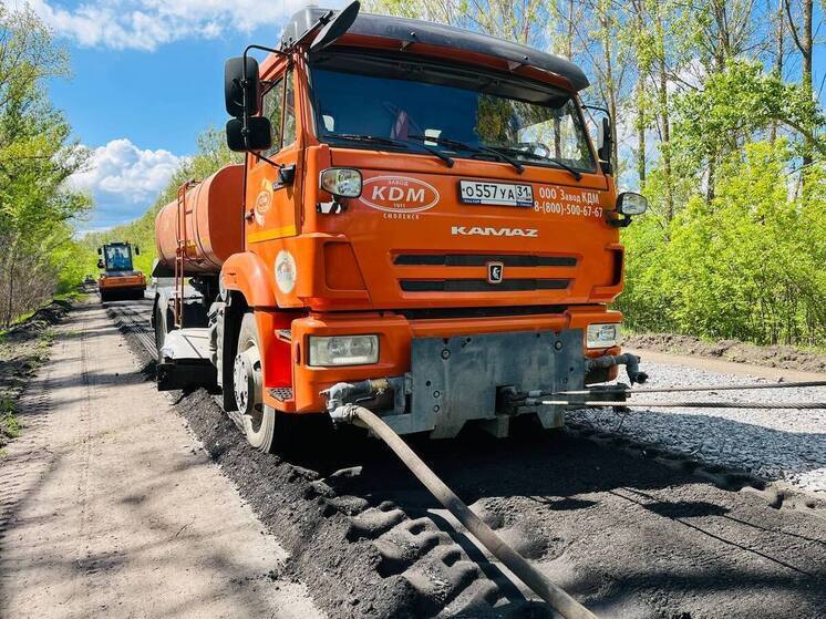 В Курской области готовность ремонтируемых дорог превышает 70 процентов