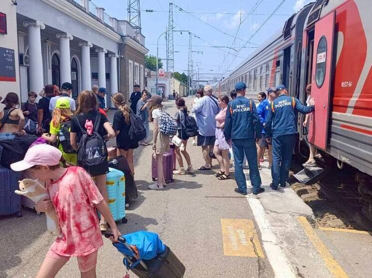 На Ставрополье приехали 198 детей из Белгородской области
