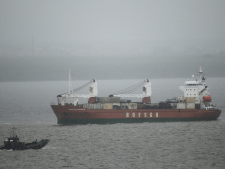 Главное судно продовольственной навигации прибыло в Анадырь