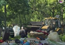 Как сообщили в администрации города, кучи мусора располагались на улице Совхозной и Карла Маркса, 183 в Железнодорожном районе