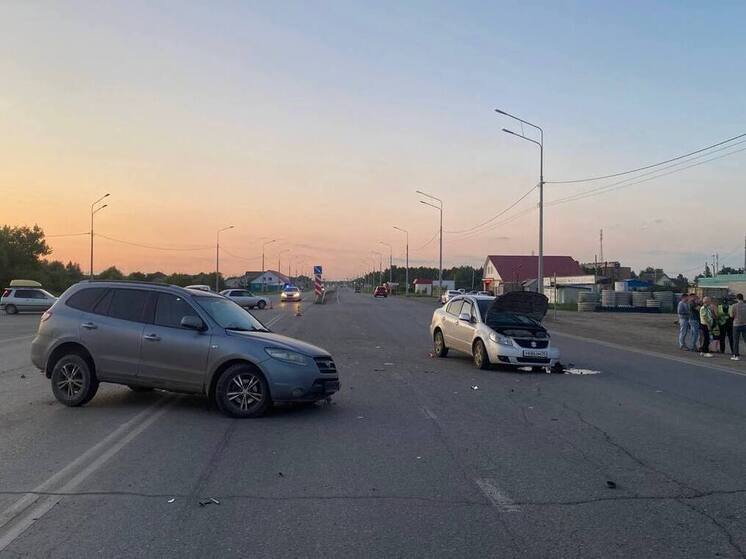 Массовое ДТП в Омском районе: шесть пострадавших