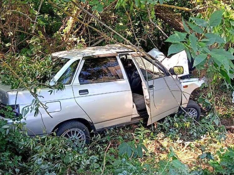 В воронежском селе Большая Казинка водитель 25 лет врезался в дерево и погиб