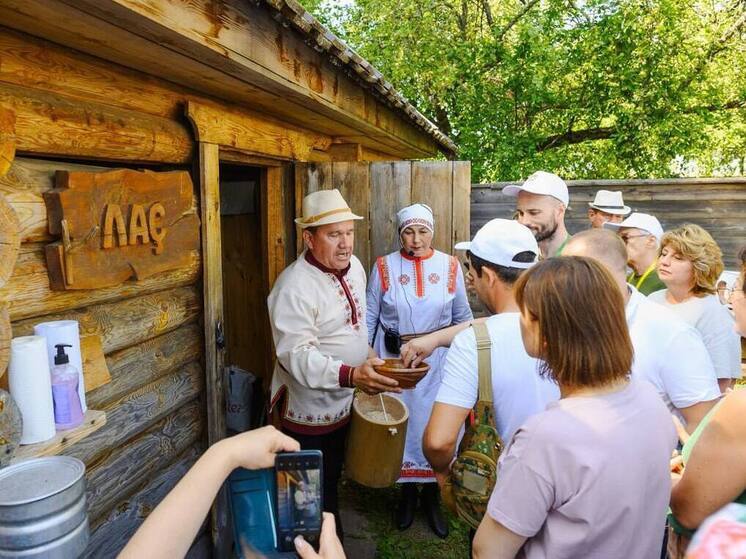 Ядринский округ принял гостей Всероссийского фестиваля «Зелёное золото России»