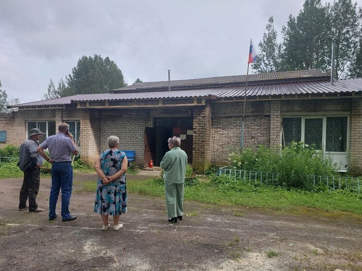 Дом культуры отремонтировали в пушкиногорской деревне