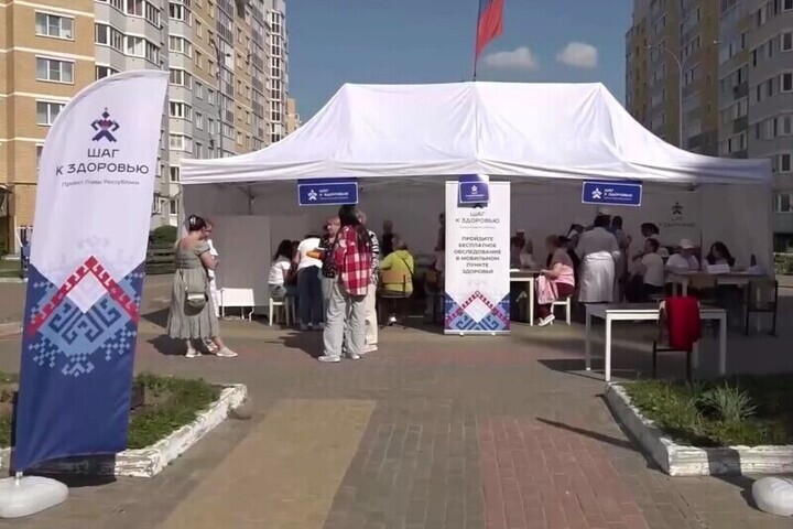 Мобильные пункты здоровья продолжают работать по всей Чувашии