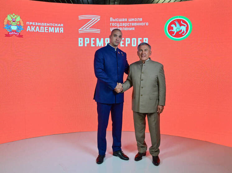 Раис Татарстана в федеральной программе «Время героев» стал наставником