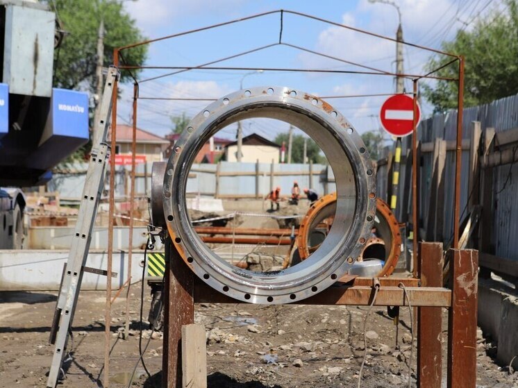  На улице Рабочего Штаба в Иркутске завершена прокладка трубопроводов