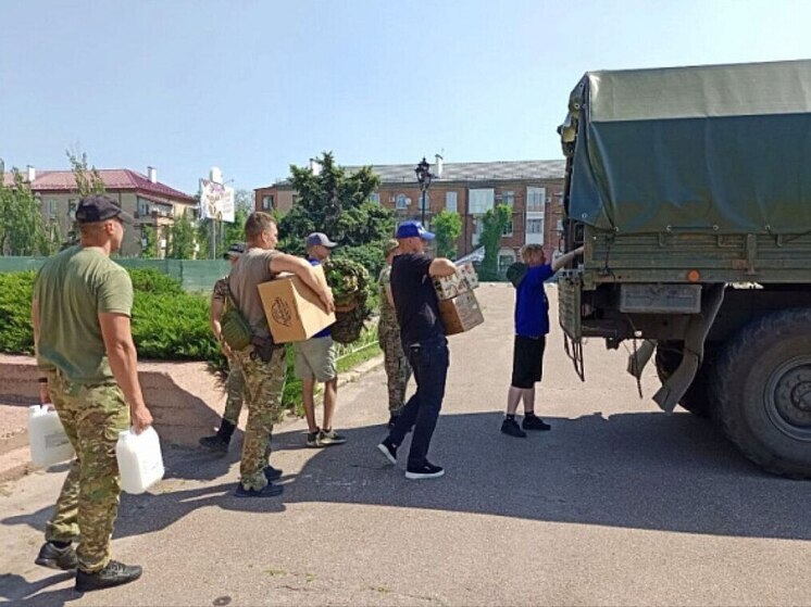 Воронежские депутаты продолжают оказывать поддержку участникам СВО и населению Северодонецка