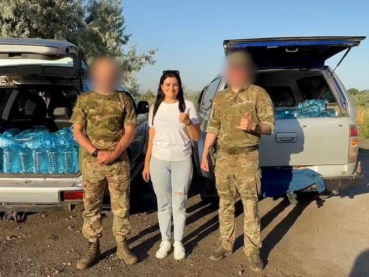 Из Крыма военнослужащим на Херсонском направлении передали гуманитарную помощь