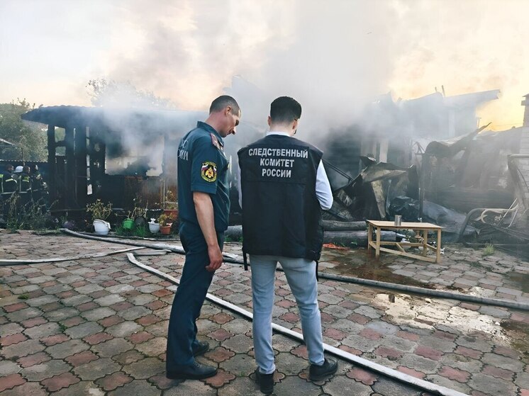 На пожаре в Конаково погибла женщина