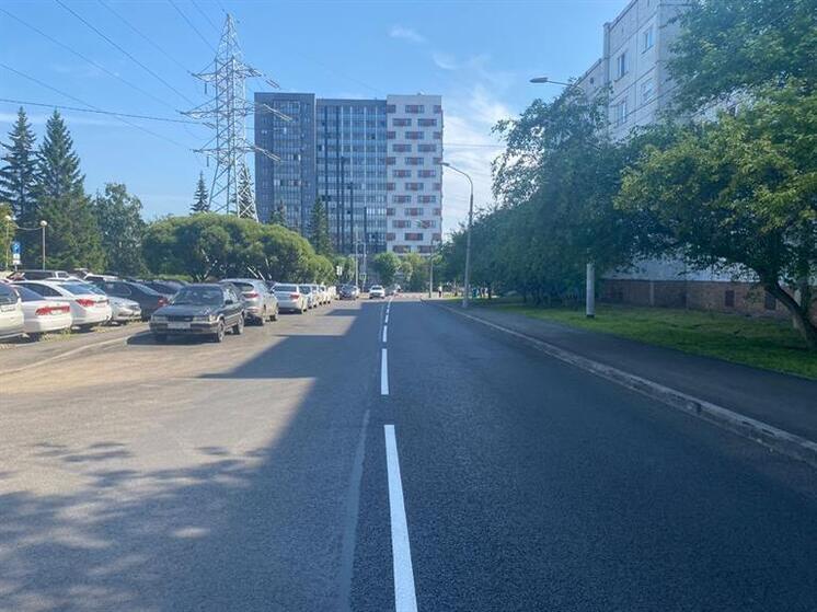 Более половины дорог Красноярска отремонтированы