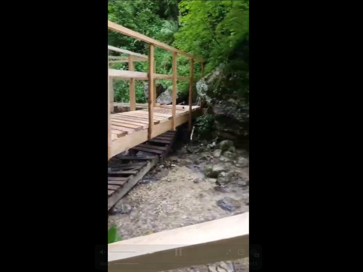 В Северной Осетии началась реконструкция эко-тропы к водопаду «Кольцо»