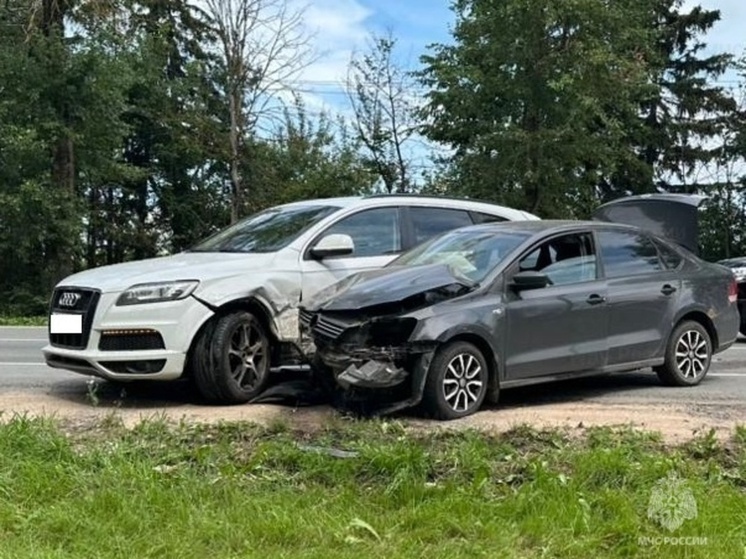 В аварии в Боровском районе пострадал человек