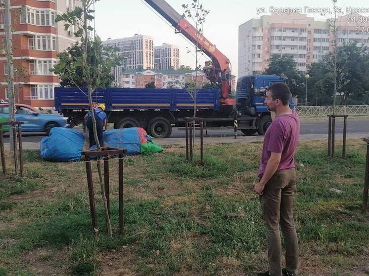В Краснодаре демонтировали незаконные батуты