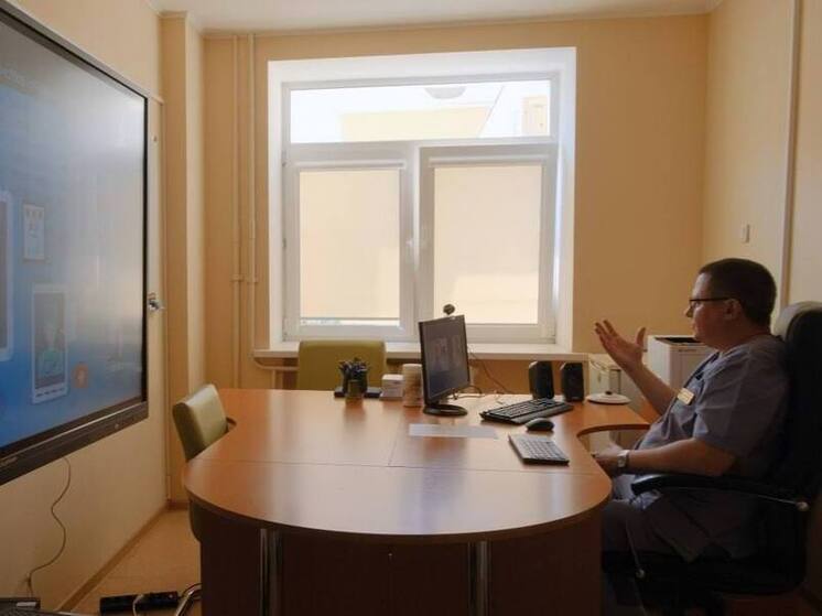 В Челябинской областной детской больнице открыли телемедицинский кабинет