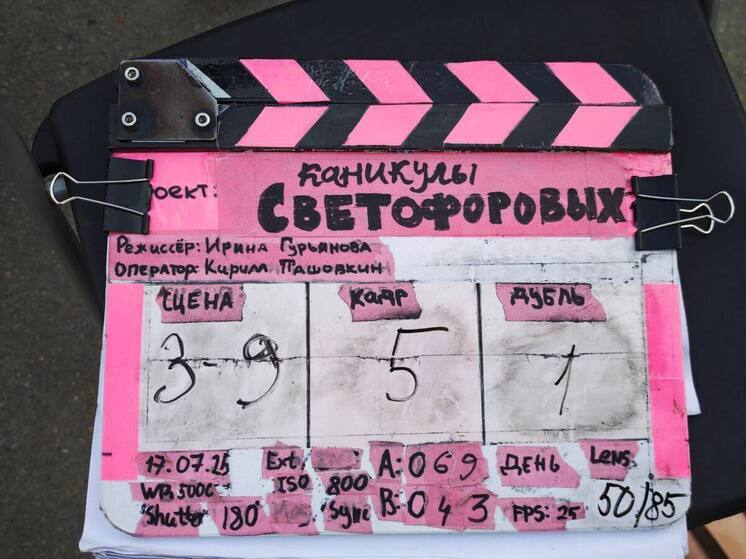 В Липецке прошли съёмки сериала «Каникулы Светофоровых»